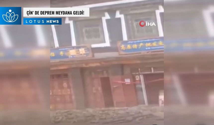Çin'de deprem nedeniyle 7 kişi hayatını kaybetti