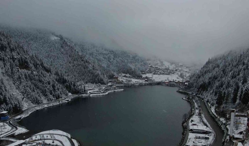 Uzungöl’den kar manzaraları