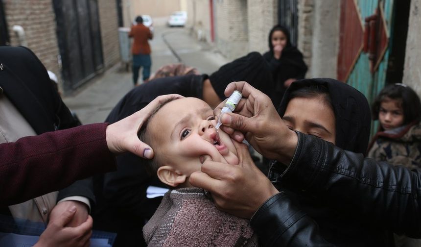 Afganistan'da 7,5 milyon çocuğa çocuk felci aşısı yapılacak