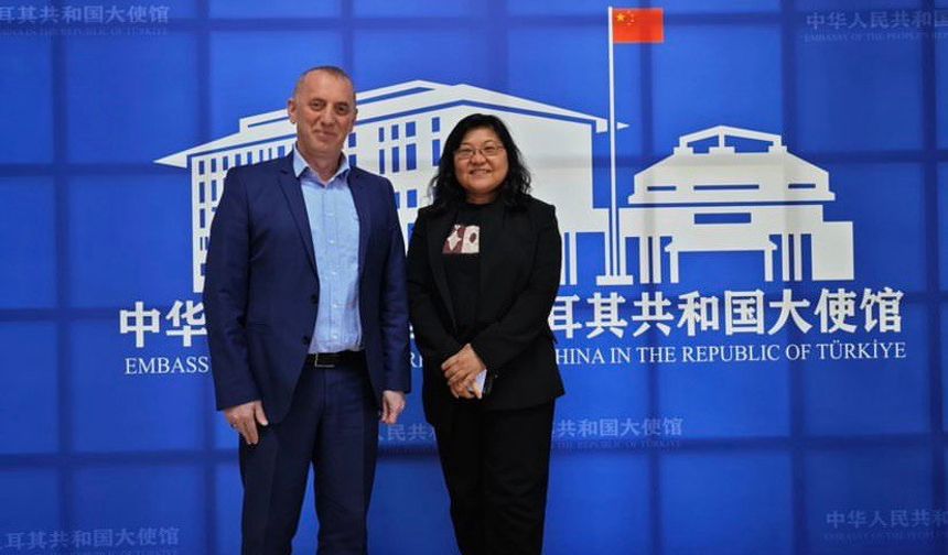 Türk Çin Kültür Derneği’nin çalışmaları Çin Büyükelçiliği’nde görüşüldü