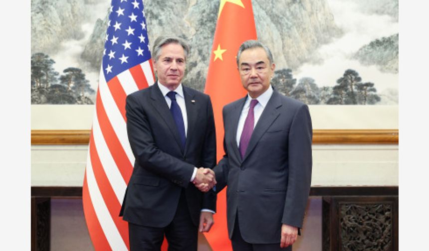 Çin ve ABD dışişleri bakanları Beijing'de görüştü