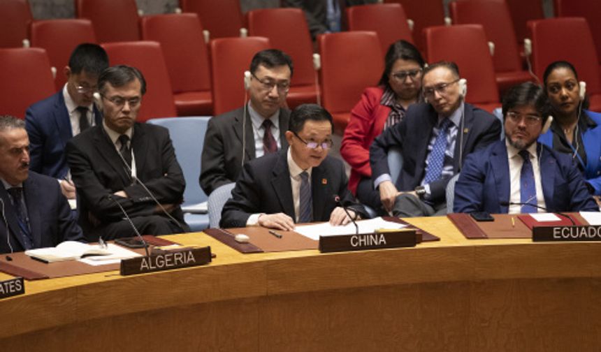 Çin'in BM Daimi Temsilciliği Maslahatgüzarı Ortadoğu'da itidal çağrısında bulundu