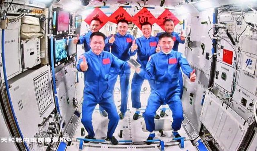 Çin'in Shenzhou-17 astronotları 30 Nisan'da Dünya'ya dönüyor