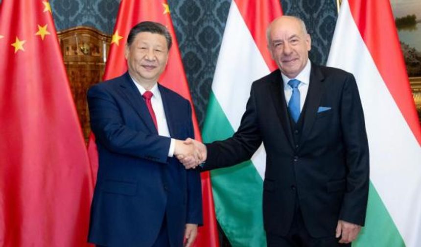 Çin Cumhurbaşkanı Xi Jinping, Macar mevkidaşı Tamas Sulyok ile görüştü