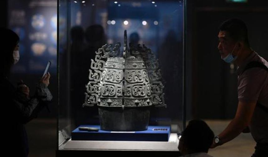 Çin'de antik bronz vurmalı çalgı Qin Gong Bo tarihe ışık tutuyor
