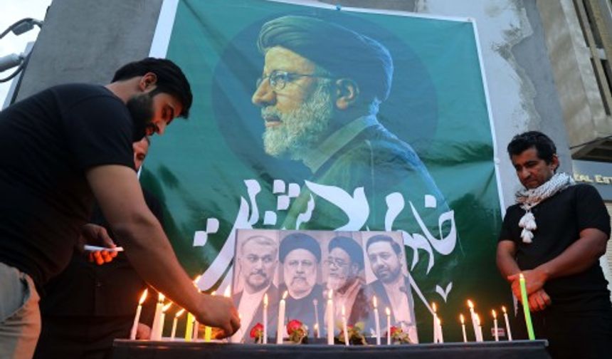 Irak'ta, helikopter kazasında ölen İran Cumhurbaşkanı Reisi için yas tutuluyor
