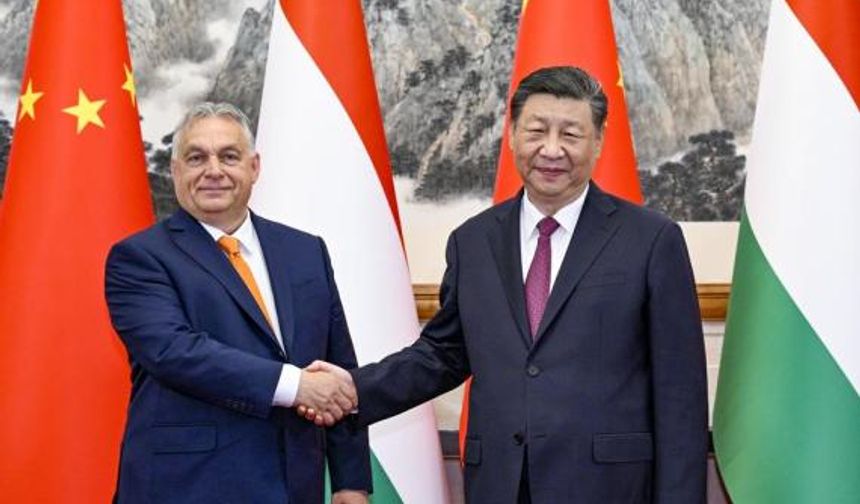 Çin Cumhurbaşkanı Xi, Macaristan Başbakanı Viktor Orban ile görüştü