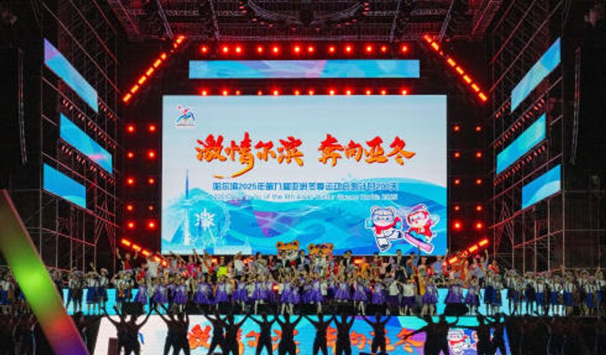 Çin'in Harbin kentinde düzenlenecek 9. Asya Kış Oyunları için geri sayım sürüyor