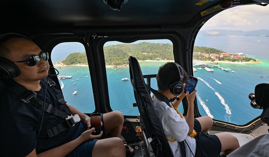 Çin'in tropik ada eyaleti Hainan'da alçak irtifa turizmine ilgi artıyor