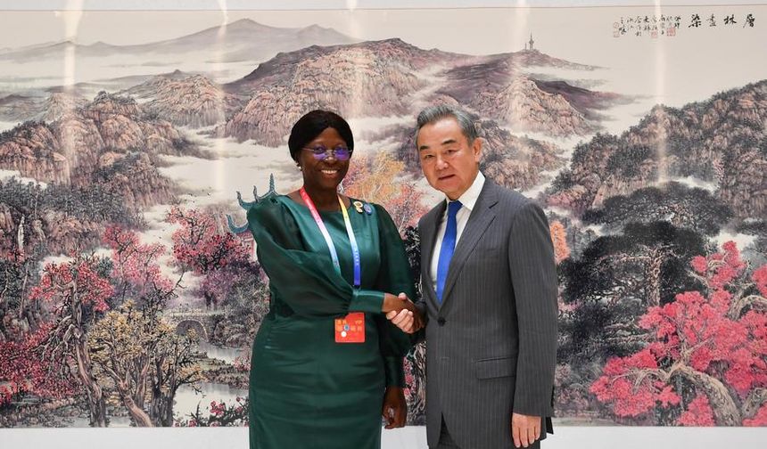 Çin Dışişleri Bakanı Wang, Afrikalı yetkililerle bir araya geldi