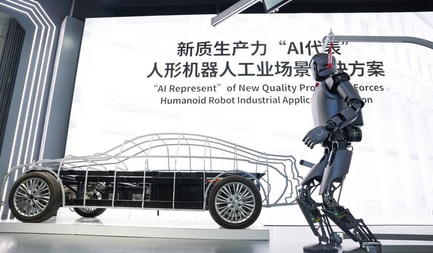Çin'in başkenti Beijing'de üst düzey endüstriyel robot teknolojisi hızla gelişiyor