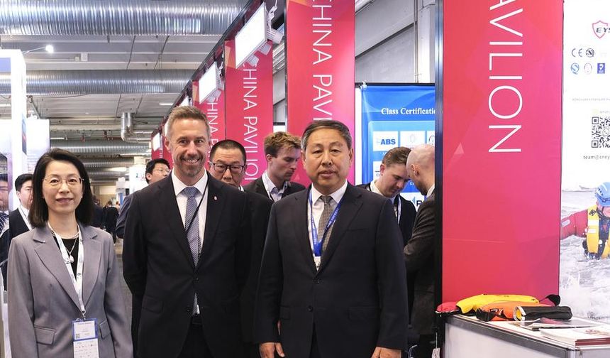 Norveç'te düzenlenen 2025 Nor-Shipping Fuarı'nda Çin'in yeşil teknolojileri ilgi topladı