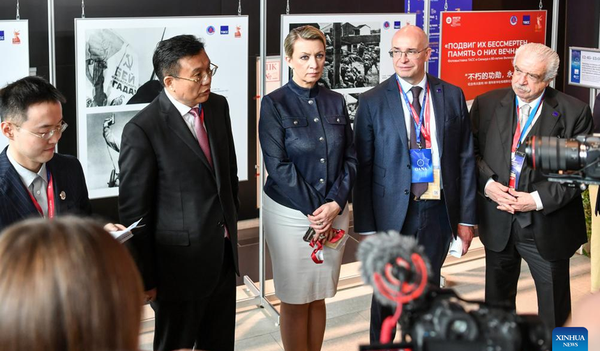 Photo exhibition held in Russia to commemorate World Anti-Fascist War victory