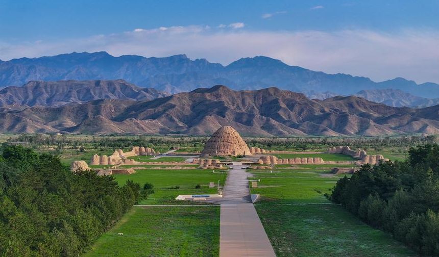 Çin'deki Xixia İmparatorluk Mezarları, UNESCO Dünya Mirası Listesi'ne dahil edildi