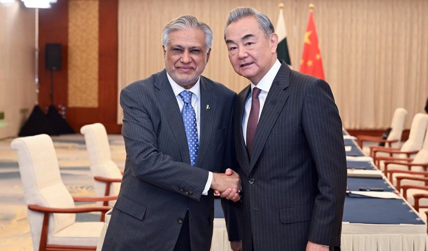 Çin Dışişleri Bakanı Wang, Pakistanlı mevkidaşı ile görüştü