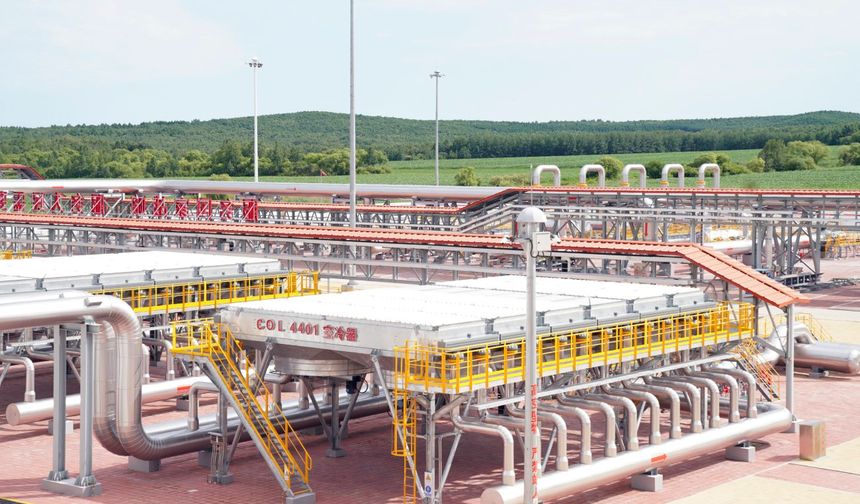 Çin-Rusya doğalgaz boru hattının Çin bölümüne gaz iletim hacmi 100 milyar metreküpü aştı