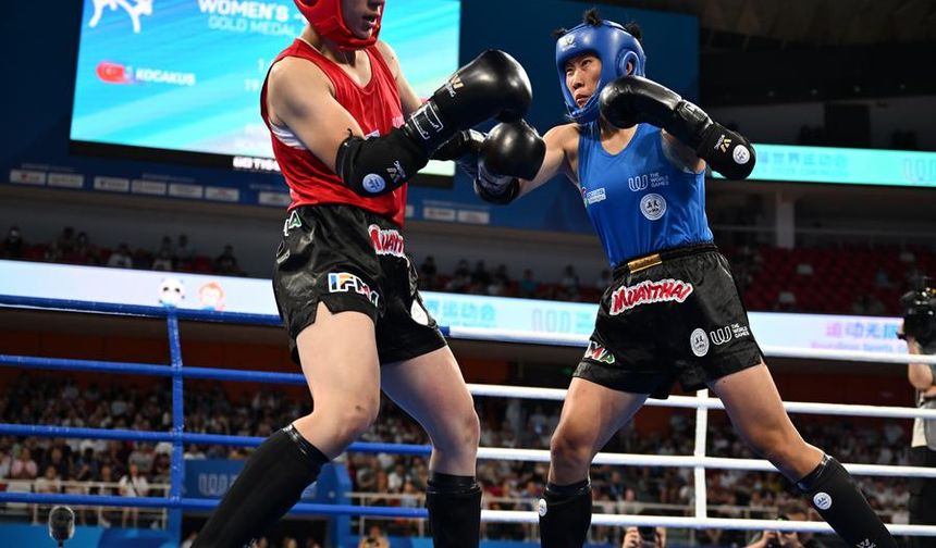 Çin'de düzenlenen 2025 Dünya Oyunları'nda Türk milli sporcu Kocakuş gümüş madalya sahibi oldu