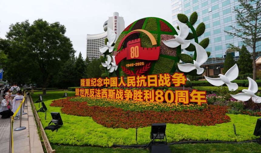 Çin'in Zafer Günü kutlamaları 3 Eylül sabahı Beijing'deki Tian'anmen Meydanı'nda başlayacak