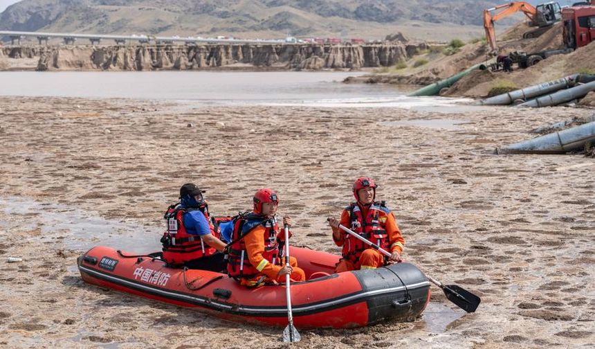 Çin'in İç Moğolistan bölgesindeki selde hayatını kaybedenlerin sayısı 12'ye yükseldi