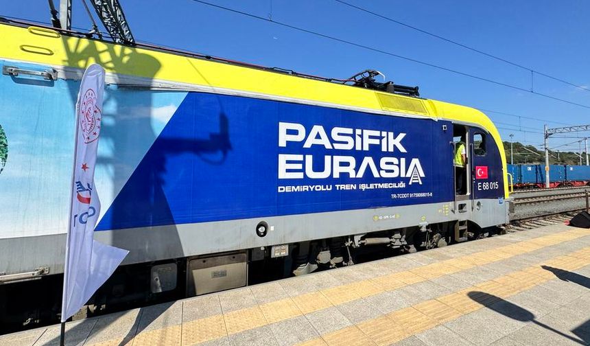 Ulaştırma Bakan Yardımcısı İskurt: Orta Koridor'u kullanan Çin-Avrupa yük trenleri Türkiye'ye 15 günde ulaşıyor