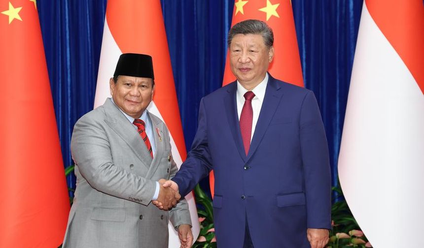Çin Cumhurbaşkanı Xi, Endonezyalı mevkidaşı Prabowo Subianto ile görüştü
