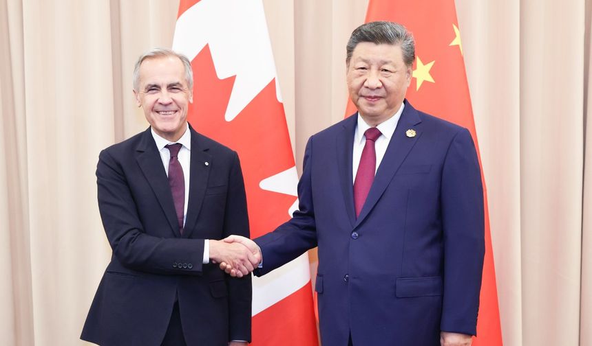 Çin Cumhurbaşkanı Xi, Kanada Başbakanı Carney ile görüştü