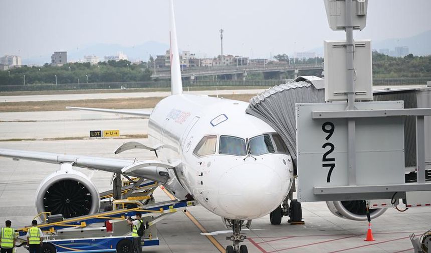 Çin'deki Guangzhou Baiyun Havalimanı, T3 Terminali'ni ve beşinci pistini hizmete açtı