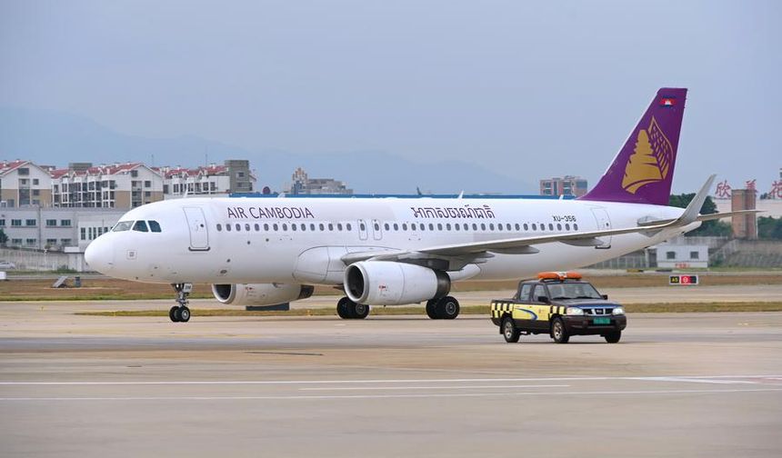 Çin'in Fujian eyaletinin Punom Pen-Fuzhou-Tokyo rotasının ilk uçuşu gerçekleştirildi