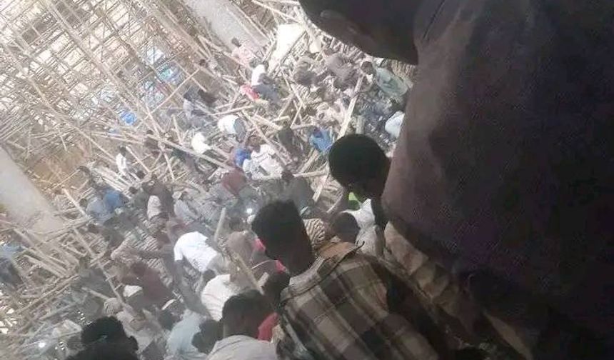 Etiyopya'da kilisenin iskelesi çöktü: 36 ölü, 200'den fazla yaralı