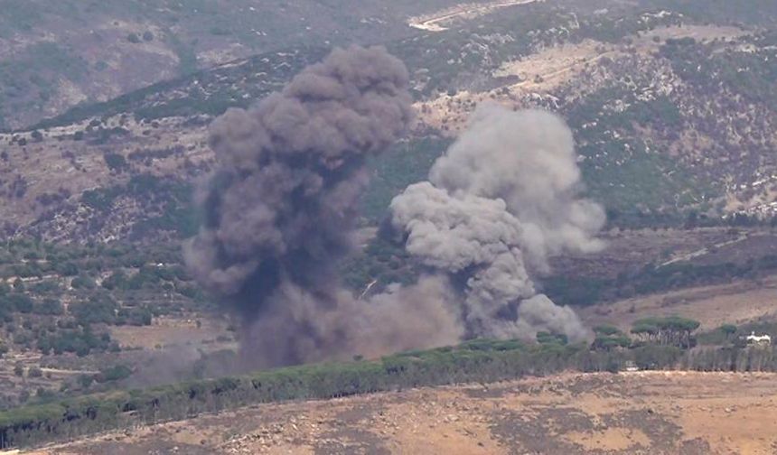 İsrail ordusu, Lübnan'ın güneyine hava saldırıları düzenledi