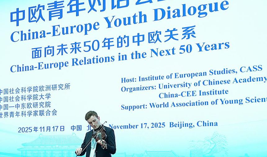 2025 Çin-Avrupa Gençlik Diyaloğu konferansı Çin'in başkenti Beijing'de düzenlendi