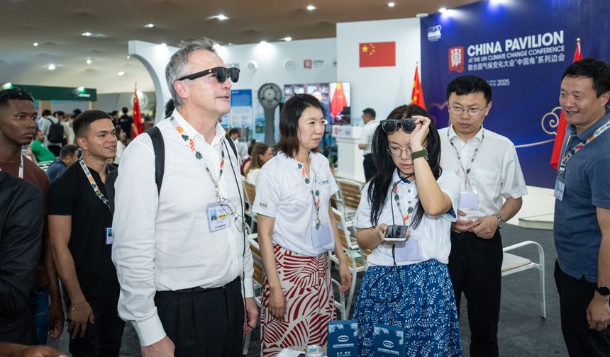 BM İklim Değişikliği Konferansı COP30'daki Çin Pavyonu yoğun ilgi gördü