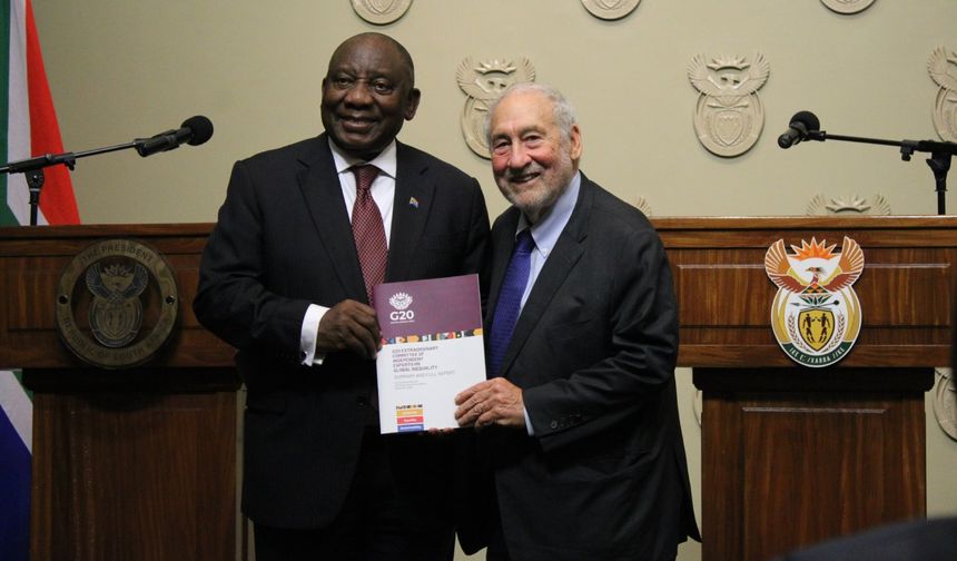 Güney Afrika, artan küresel eşitsizliğe karşı yeni bir uluslararası kurul oluşturulması çağrısı yaptı