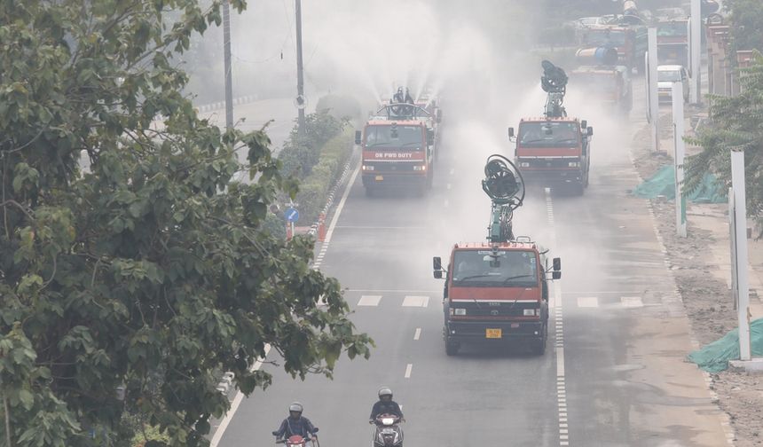 Hindistan'ın başkenti hava kirliliğiyle mücadele ediyor