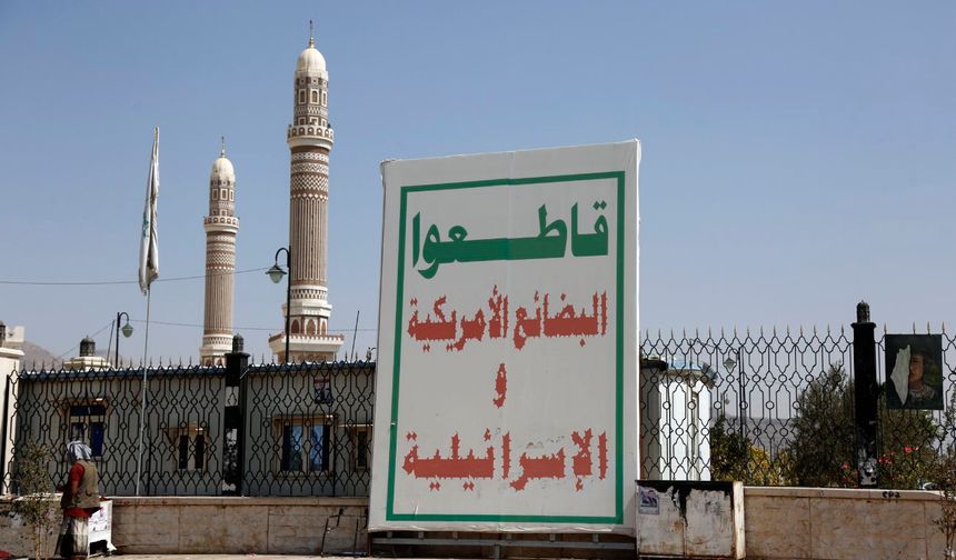 Yemen'de ABD ve İsrail'e boykot çağrısı yapıldı