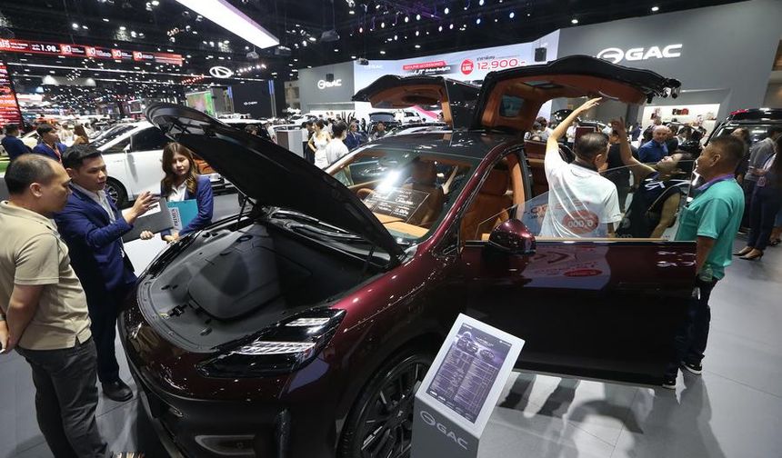 42. Tayland Uluslararası Otomobil Fuarı'nda Çinli markalar yoğun ilgi gördü