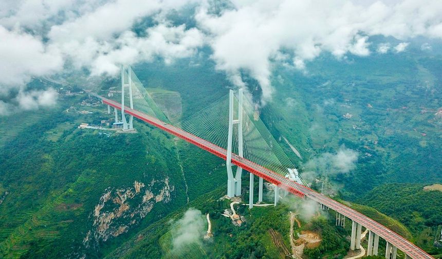'Dünyanın köprü müzesi' Guizhou eyaleti, 32.000'den fazla köprüye ev sahipliği yapıyor