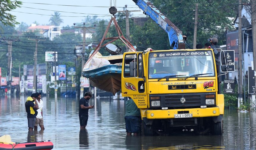 Sri Lanka'da Ditwah Kasırgası nedeniyle hayatını kaybedenlerin sayısı 474'e yükseldi