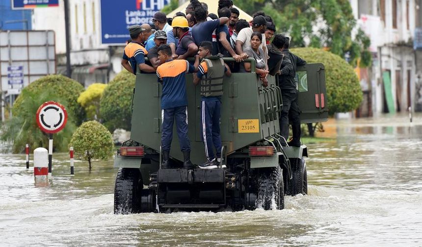 Sri Lanka'da Ditwah Kasırgası nedeniyle hayatını kaybedenlerin sayısı 479'a yükseldi