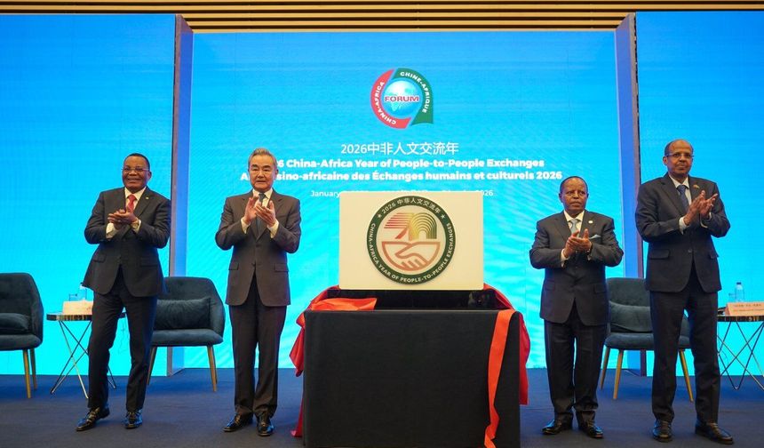 Çin Dışişleri Bakanı, Çin-Afrika Halklar Arası Etkileşim Yılı'nın açılış törenine katıldı