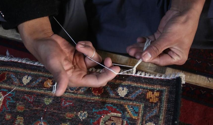 Afganistan'da halı sektörü 1,2 milyon kişiye istihdam sağlıyor