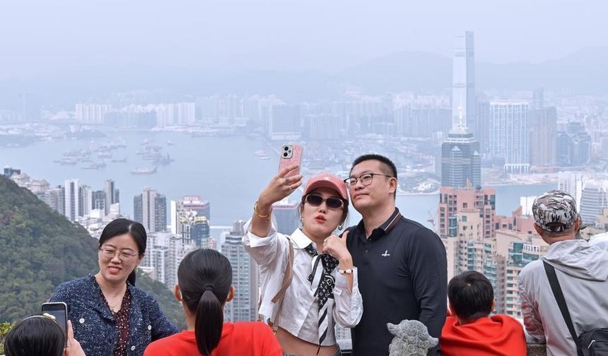 Bahar Bayramı'nda Hong Kong'u ziyaret edenlerin sayısı 1,16 milyonu aştı