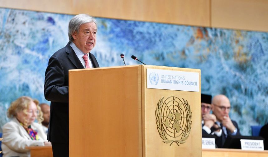 BM Genel Sekreteri: İnsan hakları ihlalleri, Filistin'de iki devletli çözümü zayıflatıyor