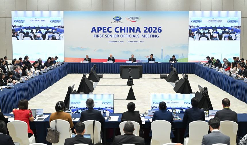 Çin Dışişleri Bakanı, APEC 2026 Yılı 1. Üst Düzey Yetkililer Toplantısı'nın açılışında konuşma yaptı