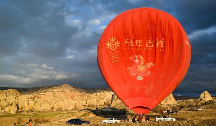 Kapadokya, Çin Yeni Yılı etkinliklerine ev sahipliği yaptı