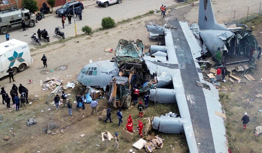 Bolivya'daki askeri uçak kazasında hayatını kaybedenlerin sayısı 22'ye yükseldi