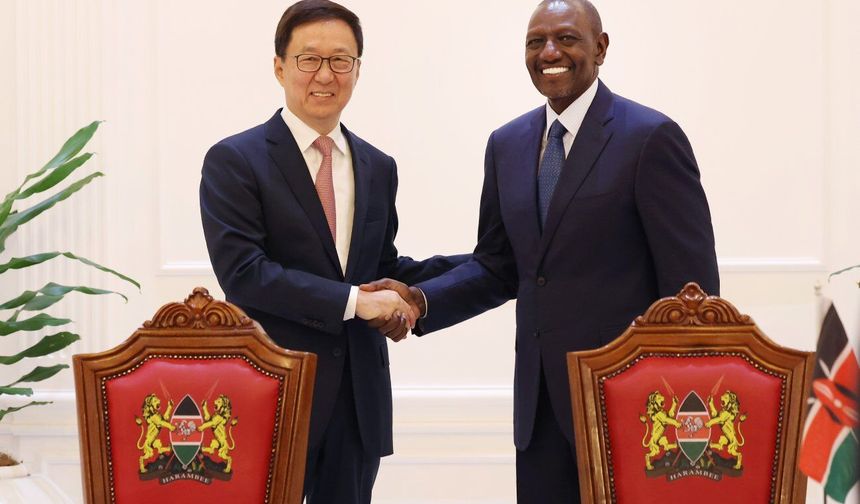 Çin Cumhurbaşkanı Yardımcısı Han, Kenya Devlet Başkanı Ruto ile görüştü