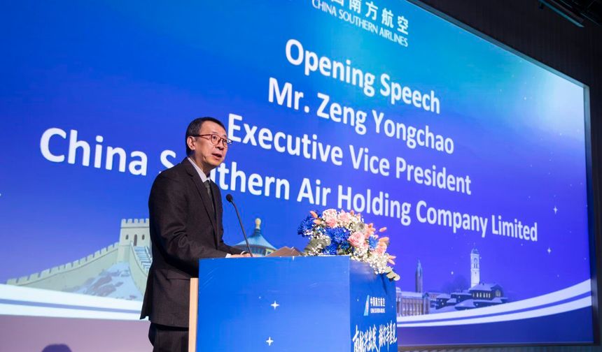 Çin ile Finlandiya'nın başkentleri arasında yeni direkt uçuş rotası başlatıldı