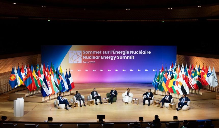 Fransa'da düzenlenen 2. Nükleer Enerji Zirvesi çerçevesinde ortak bildiri yayımlandı