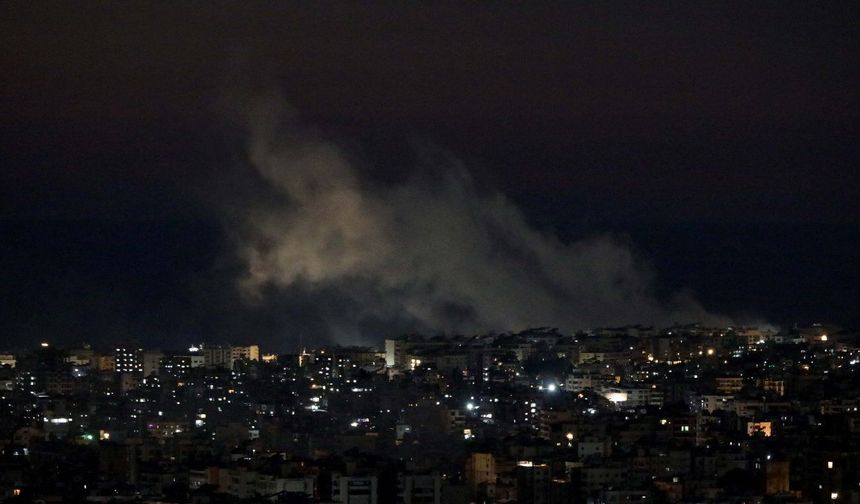 İsrail, Lübnan'ın başkenti Beyrut'a hava saldırısı düzenledi